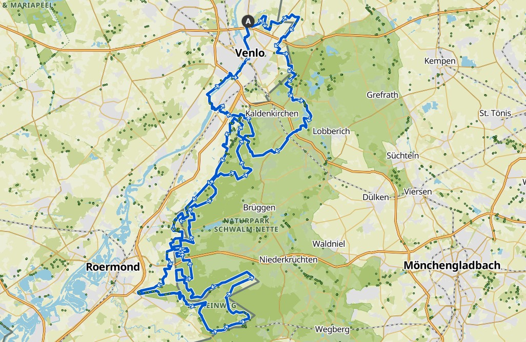 Gravel Hotspots Route Meinweg Komoot